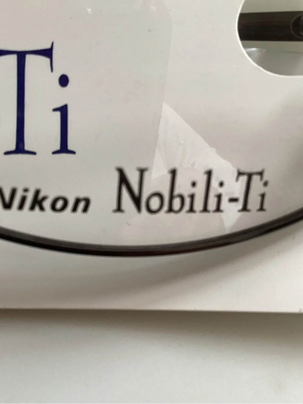 Vintage Nikon Nobili-Ti Titanium Nickel Free Gunmetal Eyeglass Frames DT4111